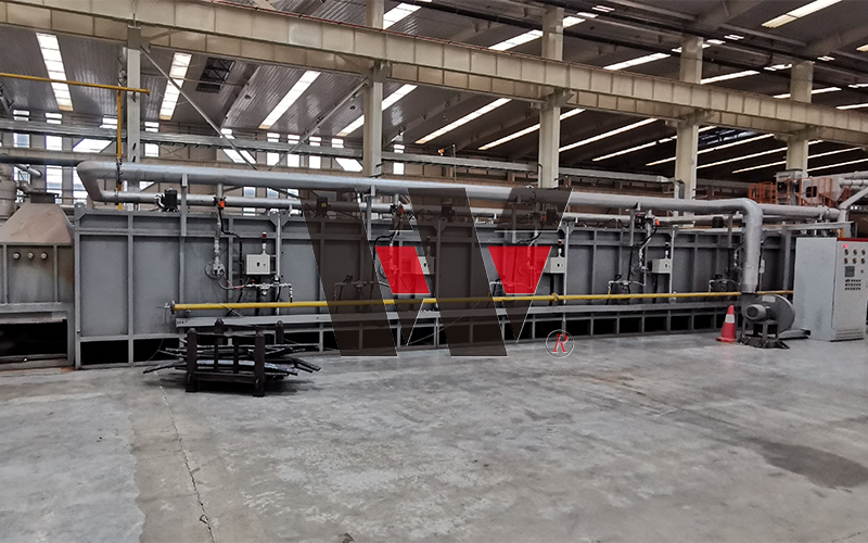 Línea de producción de tratamiento térmico totalmente automática