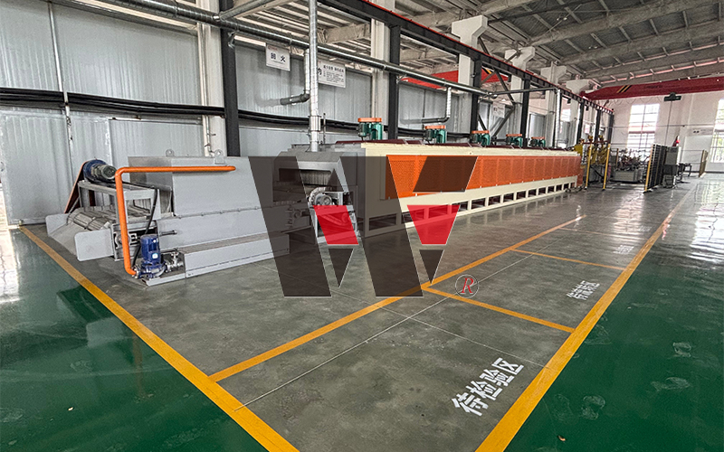 Línea de producción de tratamiento térmico de varilla sólida