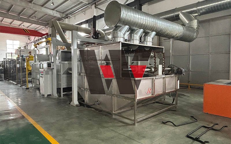 Línea de producción de tratamiento térmico de varilla sólida