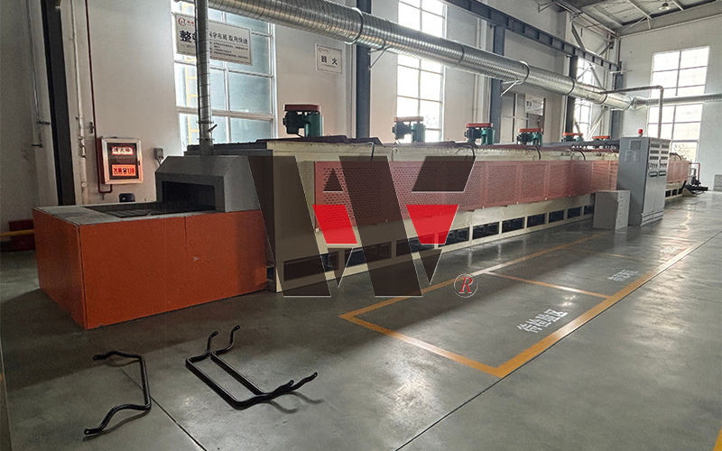 Línea de producción de tratamiento térmico de varilla sólida