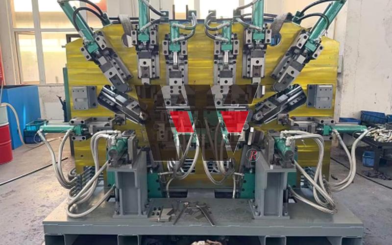 Máquina formadora de doblado en caliente de barra estabilizadora de automóvil